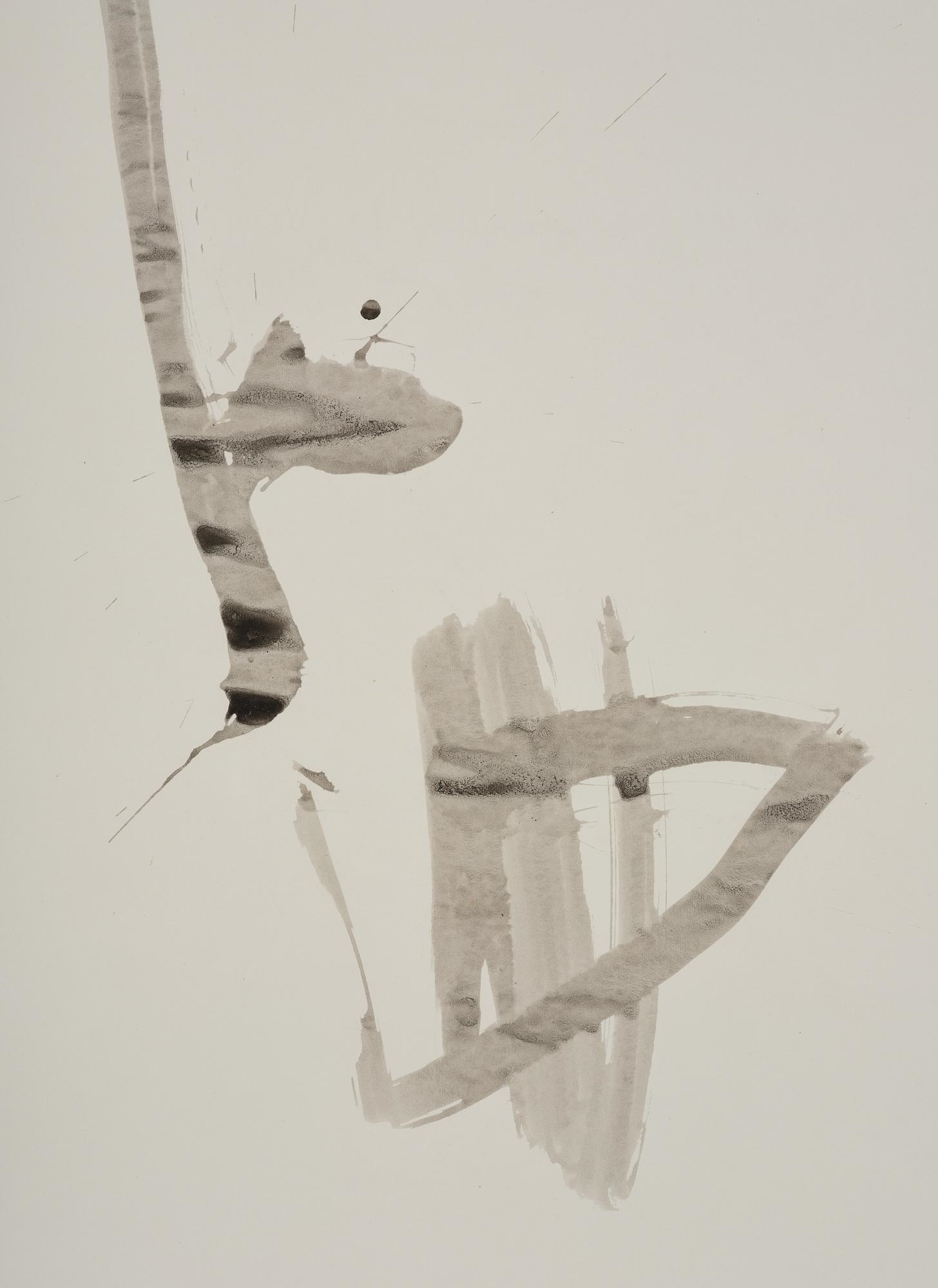 Artwork by Rune Hagberg, Untitled, Made of Mixed media on paper mounted on paper