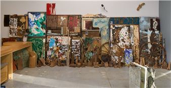 Saif Azzuz: Keet Hegehlpa’ (the water is rising) - Blaffer Art Museum