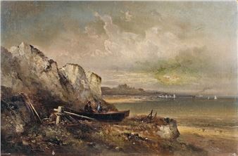 Eastbourne from the cliffs - M. Sinclair