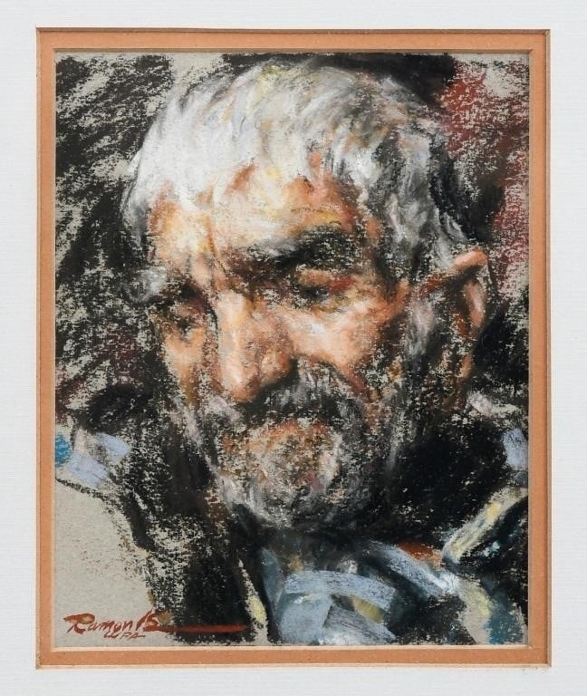 Ramon Kelley | PAIR OF RAMON KELLEY PORTRAIT PAINTINGS | MutualArt