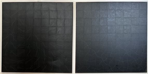 Untitled Diptychon  (Drehende Strukturen) - Susan Derges