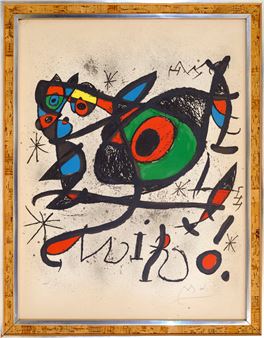 Overcome the sculptures, 1972 - Joan Miró