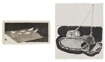 Two works: (i) Floaters; (ii) Full Gospel Neckless (Dog Walk) - Al Taylor