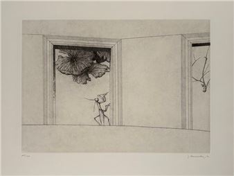 José Hernandez Engraving signed lower right - Jose Hernandez