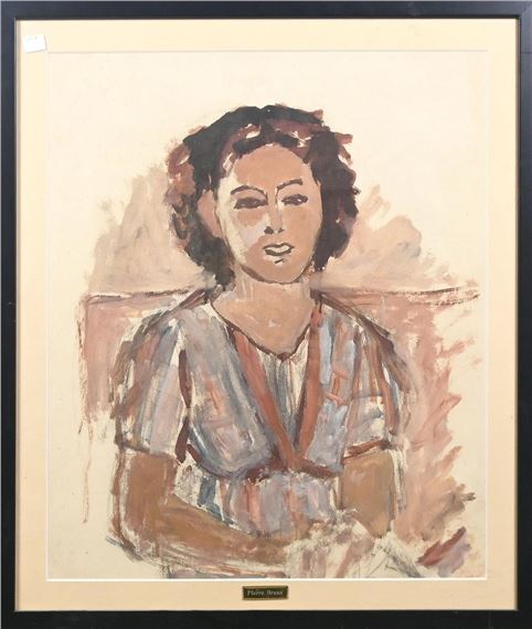 (PORTRAIT OF A LADY) - Pierre Brune
