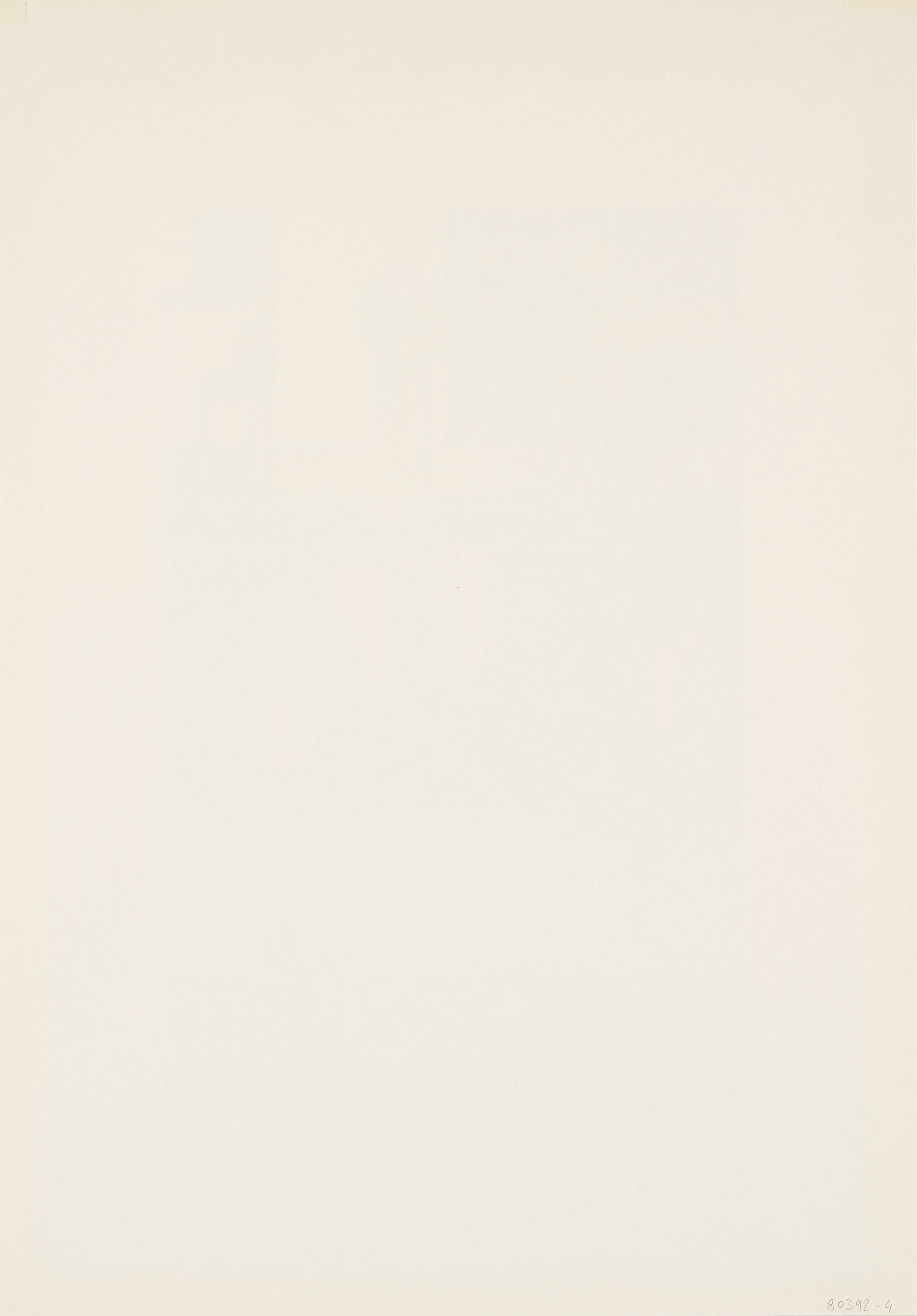 Artwork by Gerd Arntz, Bank, Made of Colour silkscreen on thin card