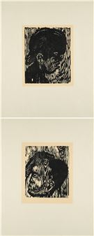 Mixed Lot of 2 Prints - Gustav Kluge