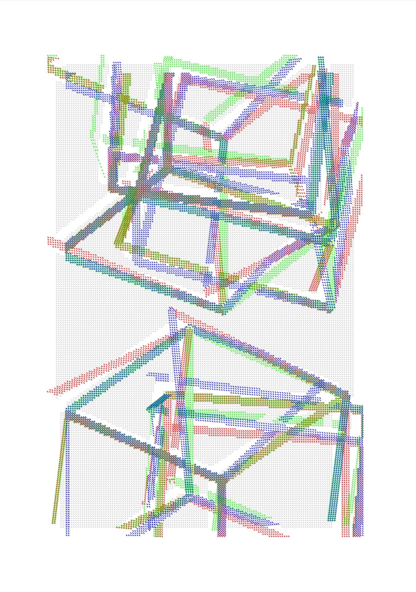 Casey Reas: Purely Platonic at DAM Projects