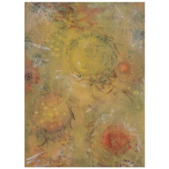 Abstracto en verdes - Antonio Peláez