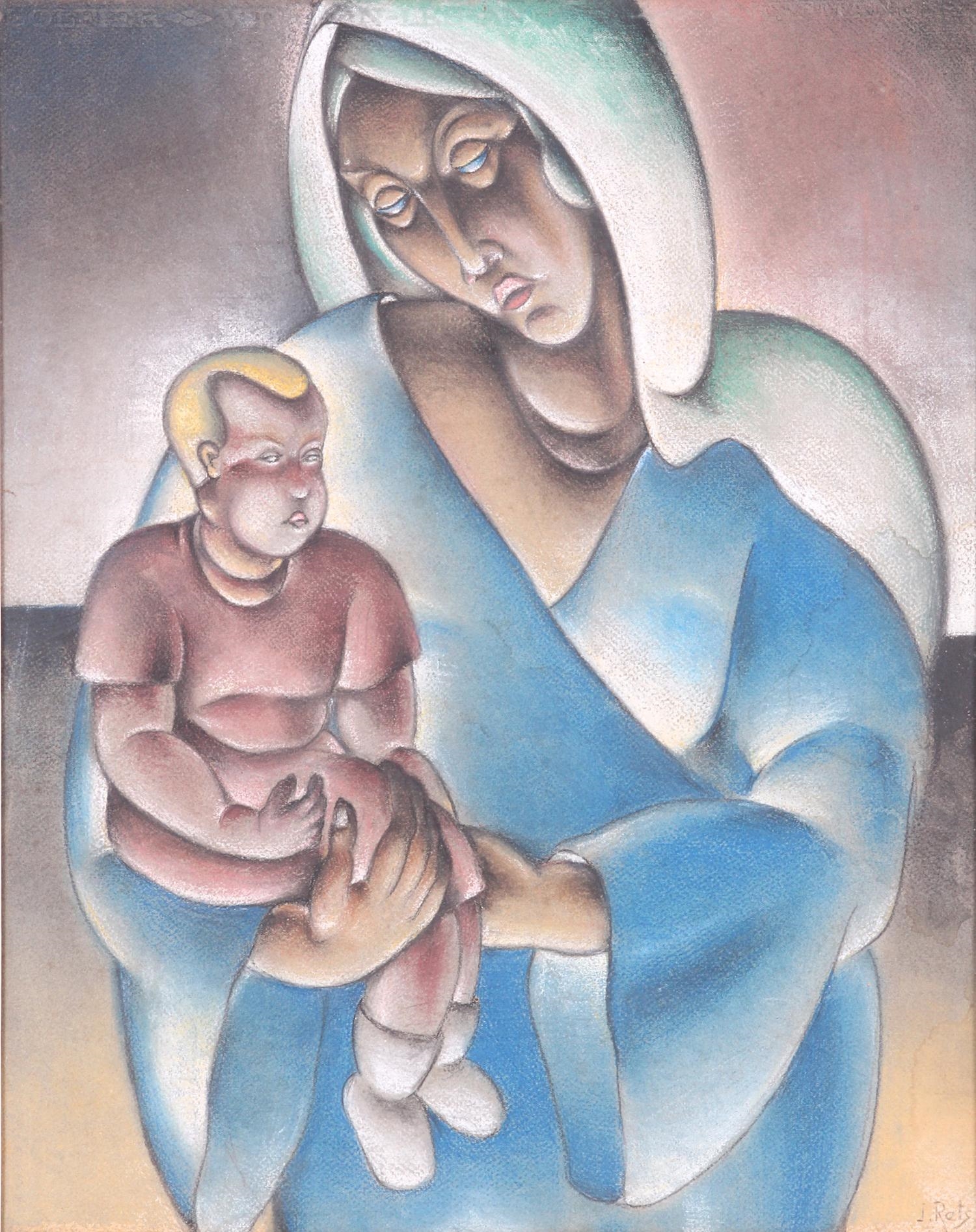 Jean Rets | Mère à l’enfant | MutualArt