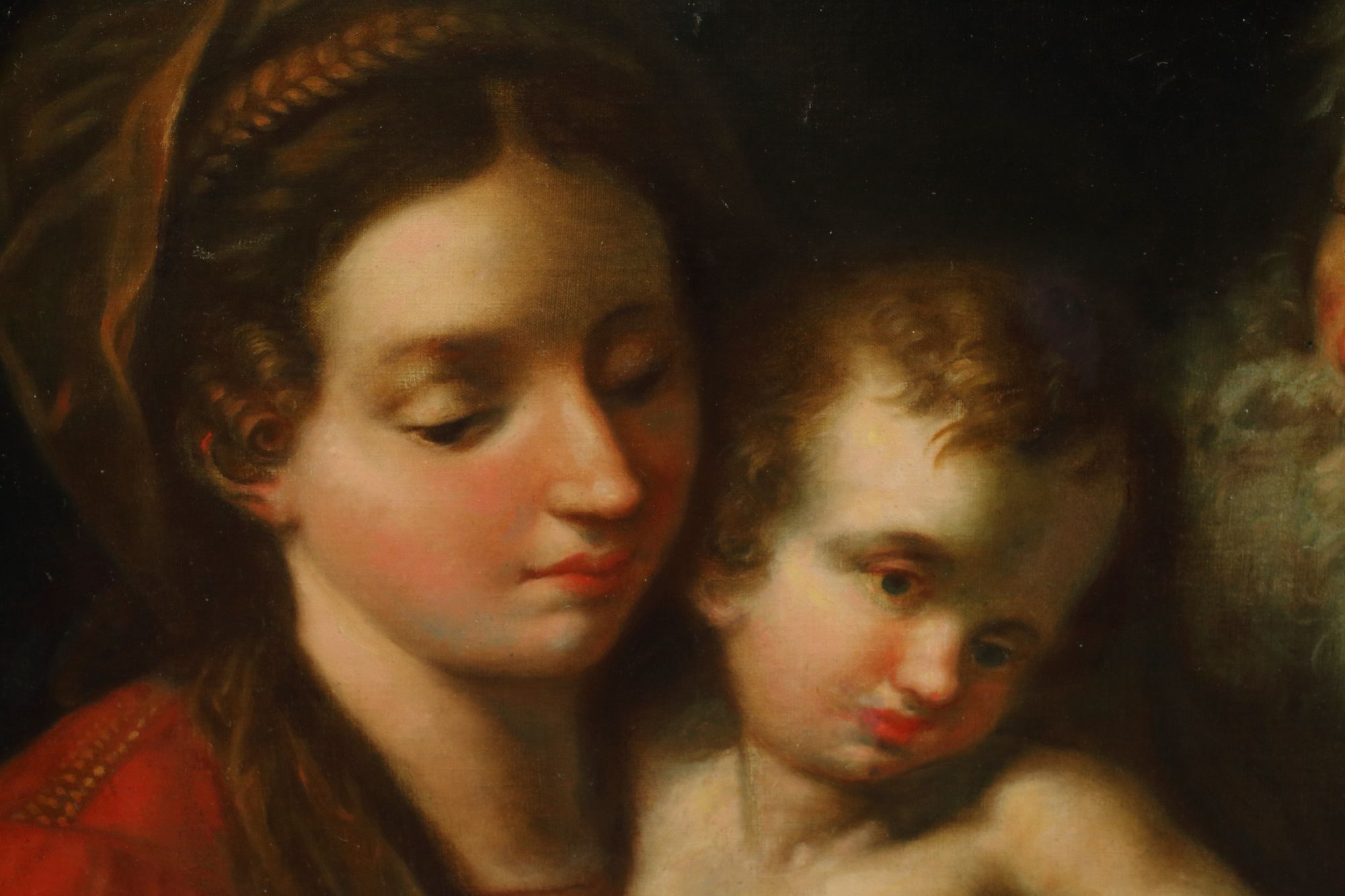 Italian School | The Holy Family with the Infant Saint John the Baptist ...