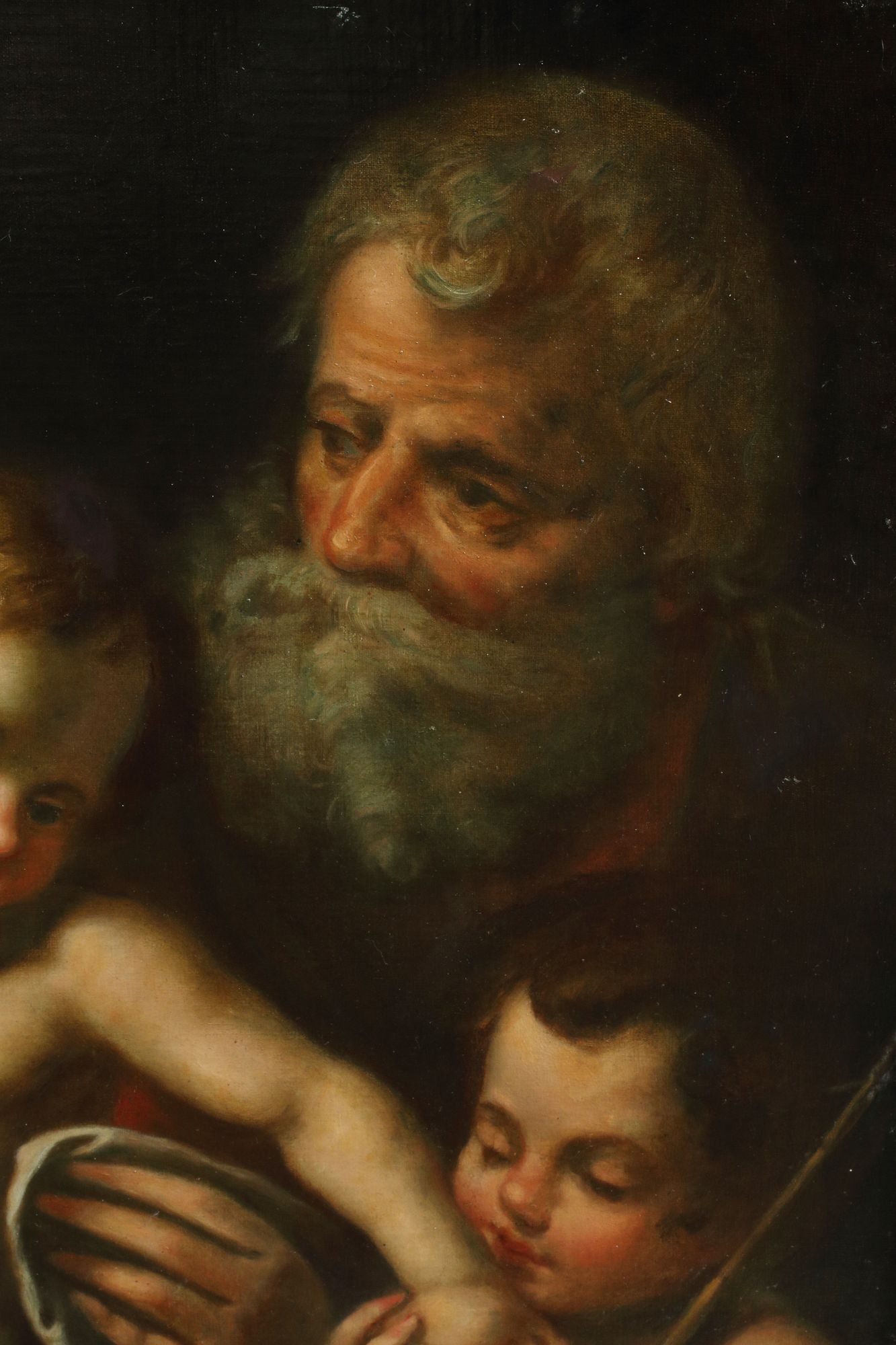 Italian School | The Holy Family with the Infant Saint John the Baptist ...