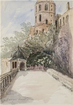 Vista con arquitectura - George Sand