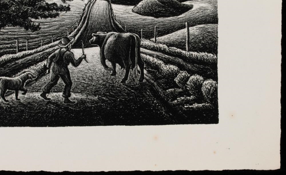 Aaron Gunn Pyle | AARON PYLE (1903-1972) TWO LITHOGRAPHS | MutualArt