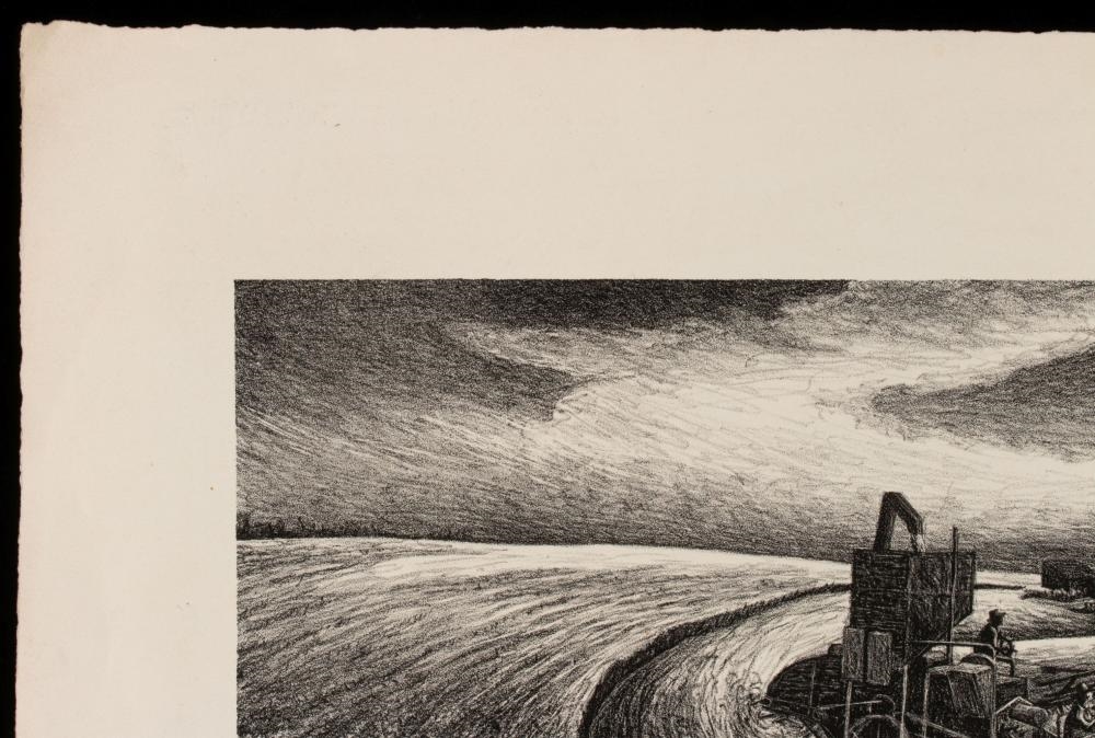 Aaron Gunn Pyle | AARON PYLE (1903-1972) TWO LITHOGRAPHS (Circa 20th ...