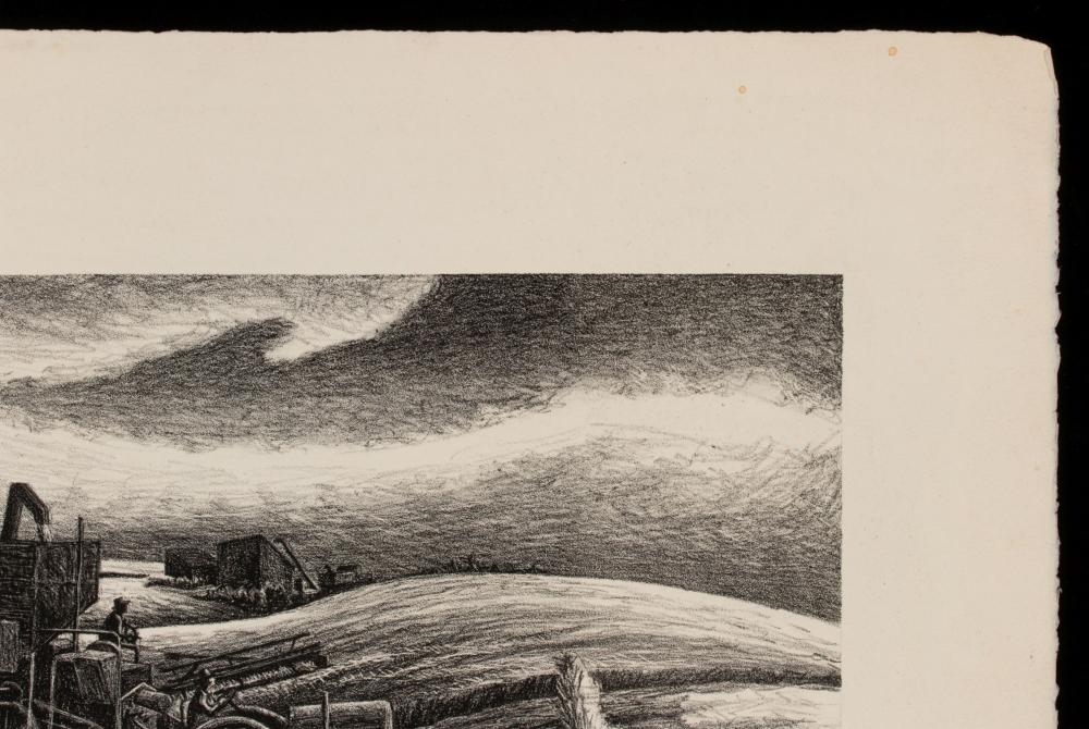 Aaron Gunn Pyle | AARON PYLE (1903-1972) TWO LITHOGRAPHS (Circa 20th ...
