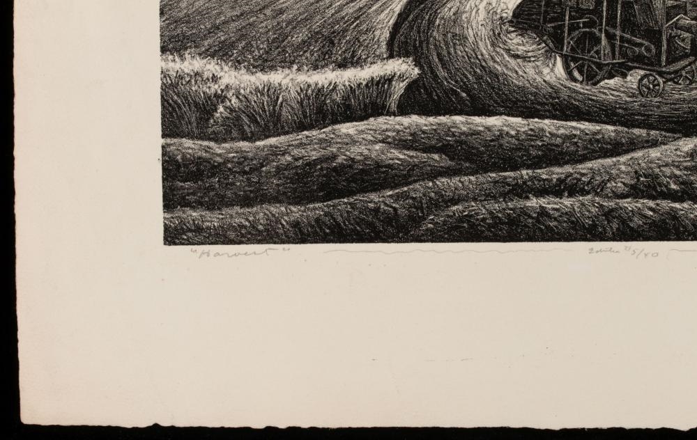 Aaron Gunn Pyle | AARON PYLE (1903-1972) TWO LITHOGRAPHS (Circa 20th ...
