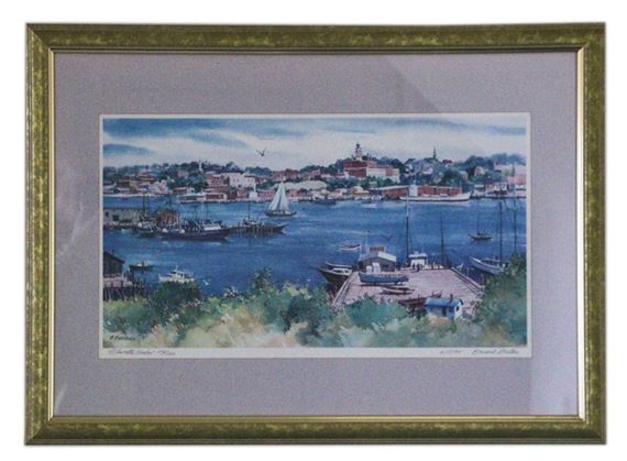 Gloucester Harbor - Bernard Gerstner