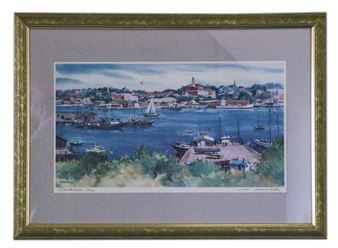 Gloucester Harbor - Bernard Gerstner