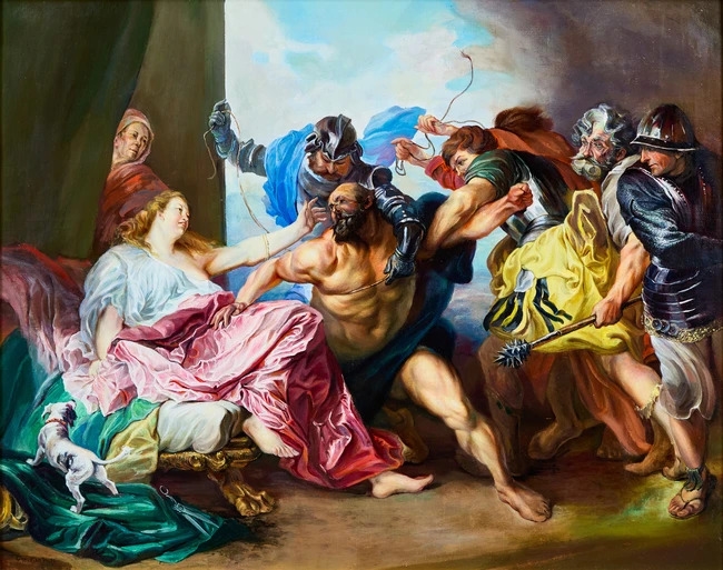 Anthony van Dyck | The Capture of Samson | MutualArt