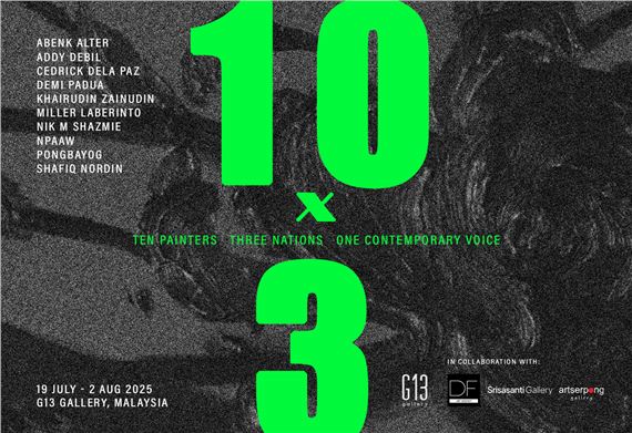 10×3: Ten Painters, Three Nations, One Contemporary Voice - G13 Gallery