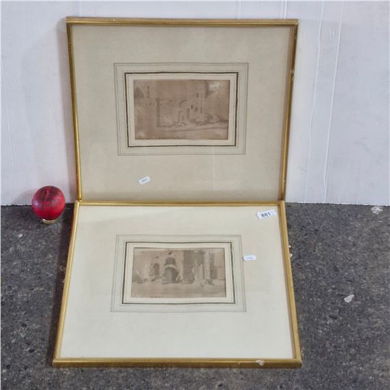 Features the titular Irish castle ruins - Francis Place