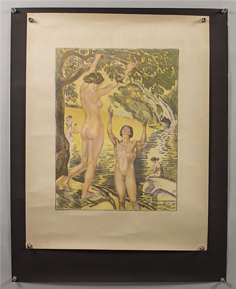 Reife Früchte', aus by Ludwig von Hofmann, 1916