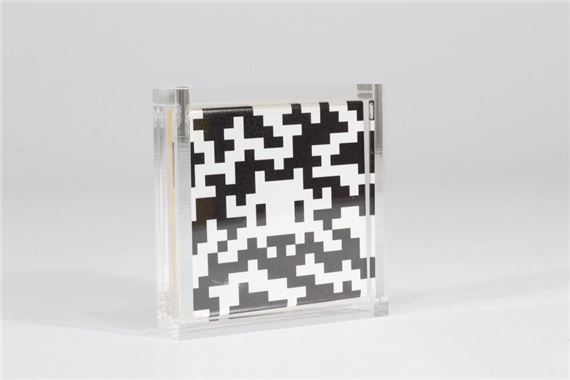 Space Invader | Camo Space Tile | MutualArt