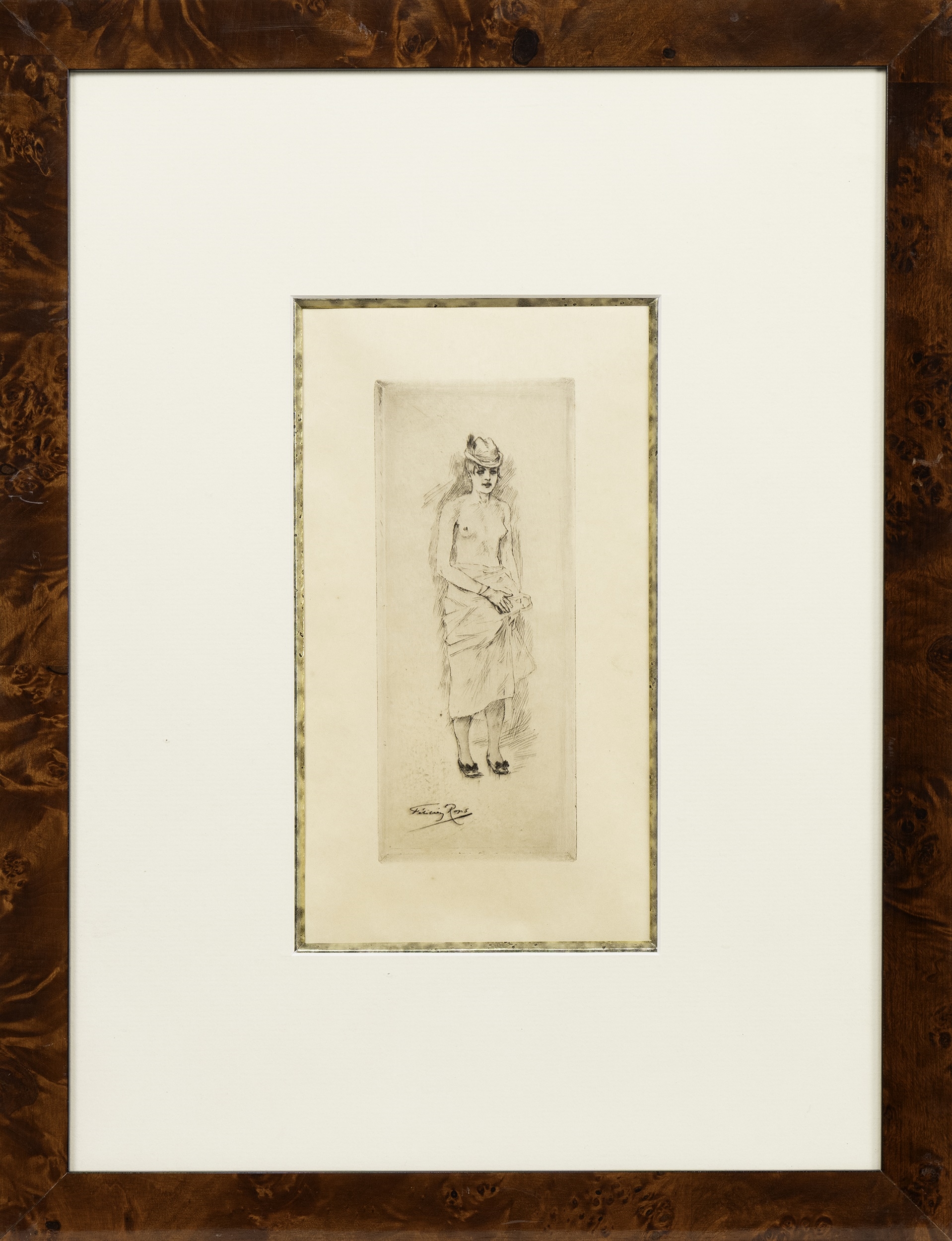 Félicien Rops | PREMIERE POSE | MutualArt