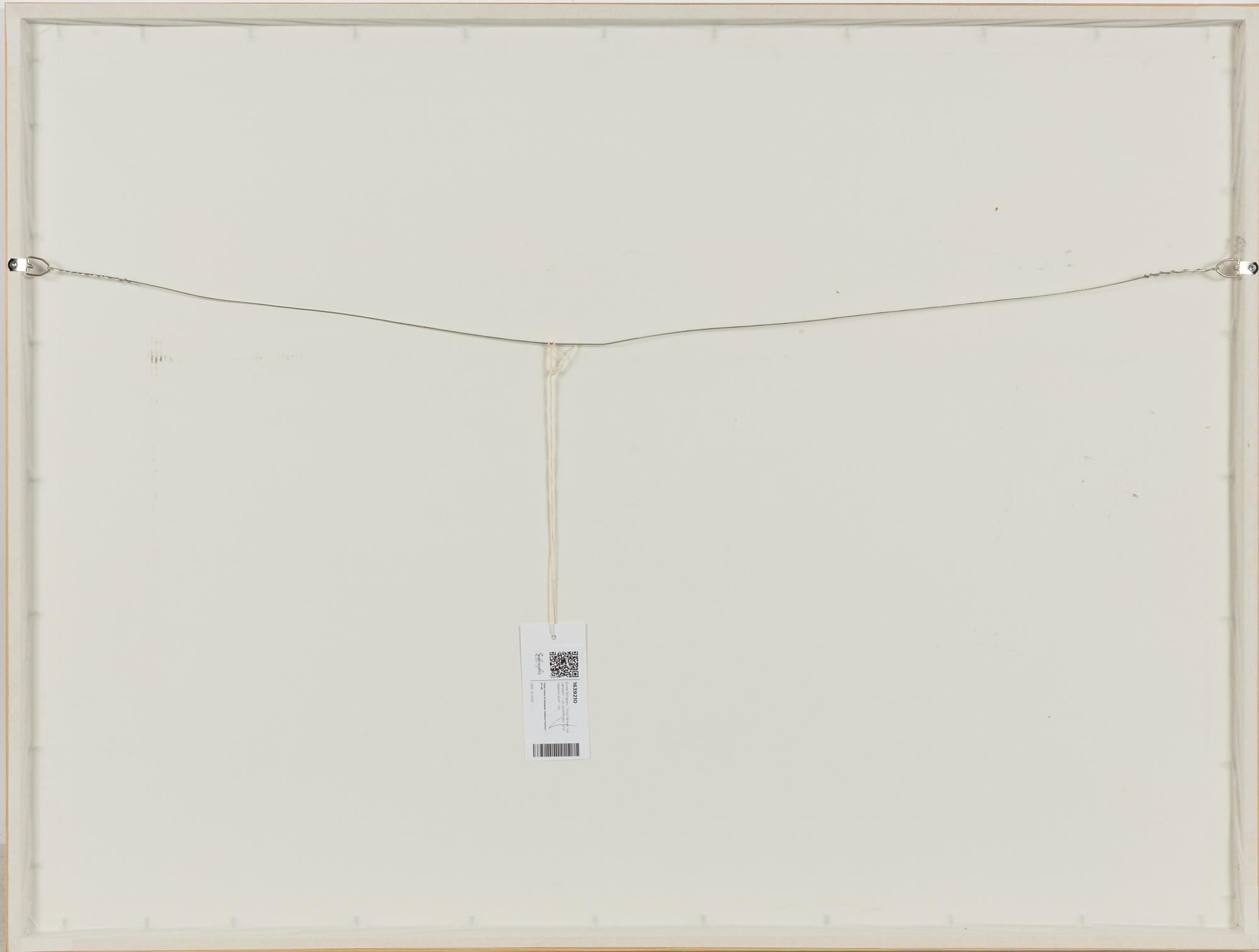 Artwork by Ernst Billgren, And tänker på världen, Made of colour lithograph