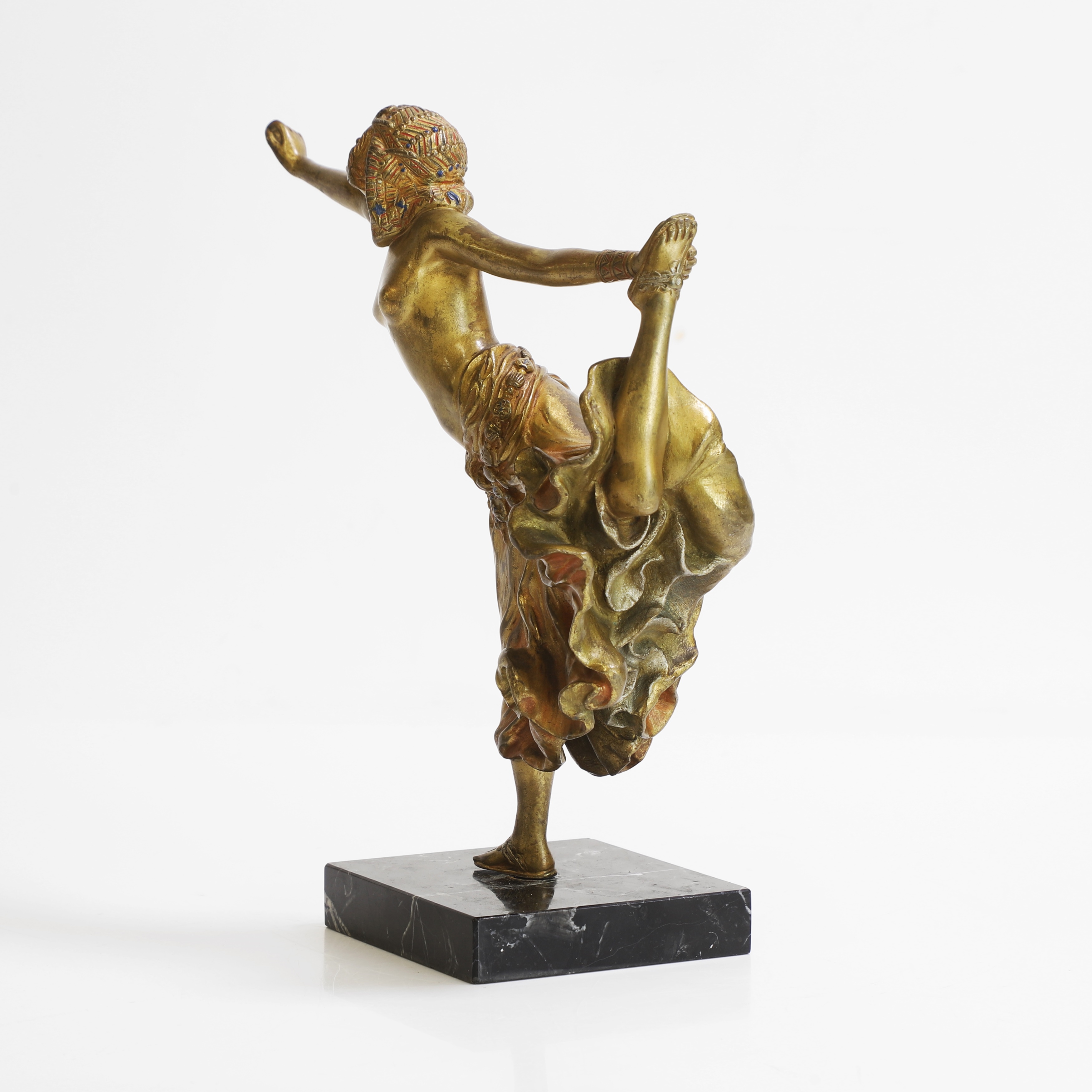 Claire Jeanne Roberte Colinet | Egyptian Dancer an Art Deco bronze ...