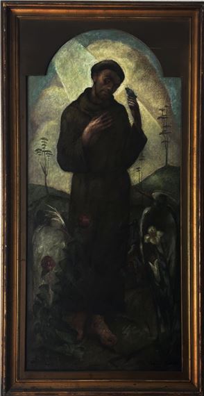Szent Ferenc, 1926 by Sándor Basilides, 1926