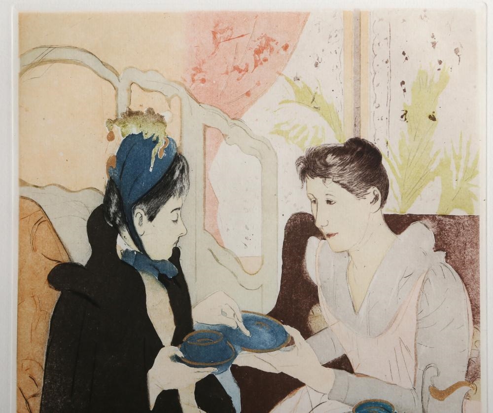 Mary Cassatt | Afternoon Tea Party (1991) | MutualArt