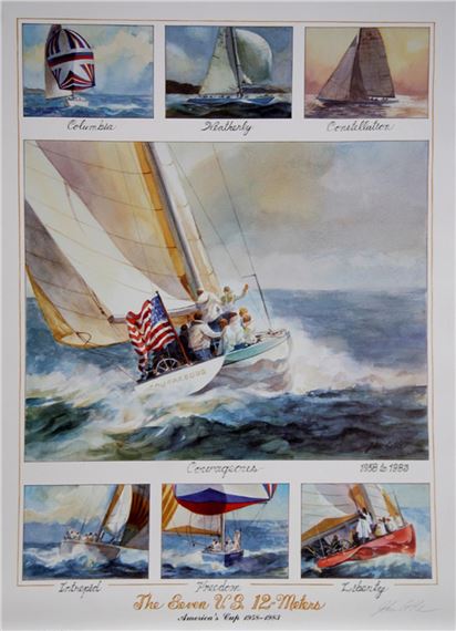 John Gable | Seven US 12-Meters - America's Cup 1958-1983 (1958 - 1983 ...