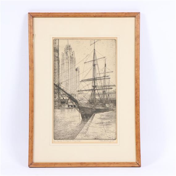 S. Chester Danforth | Byrd's Southpole Flagship | MutualArt
