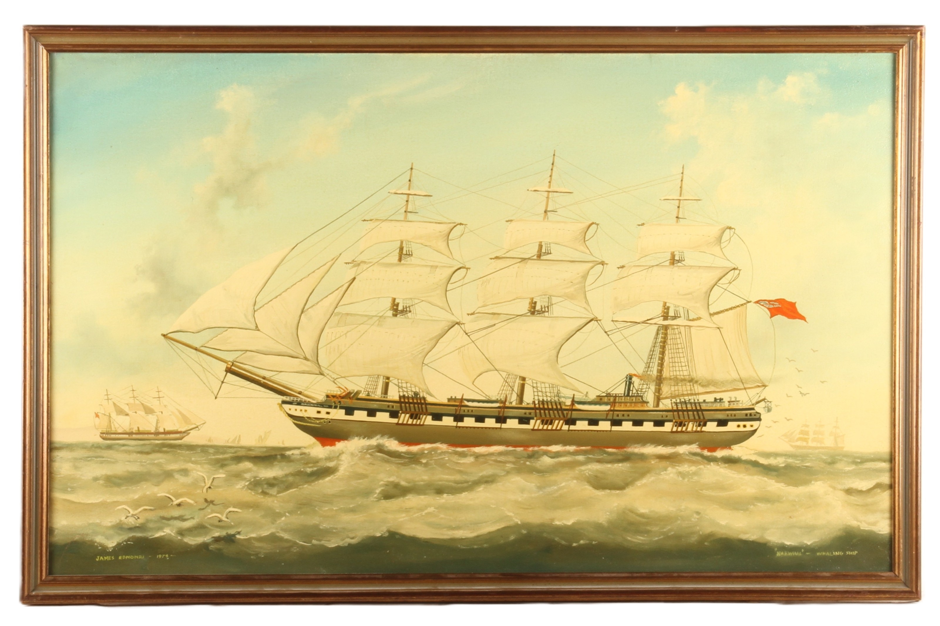James Edmonds | Narwhal whaling ship (1974) | MutualArt