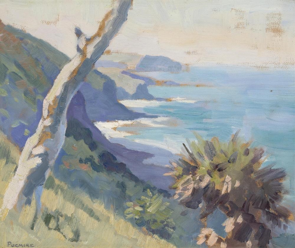 Artwork by Harry Pugmire, Bulgo, Made of oil on canvas on board