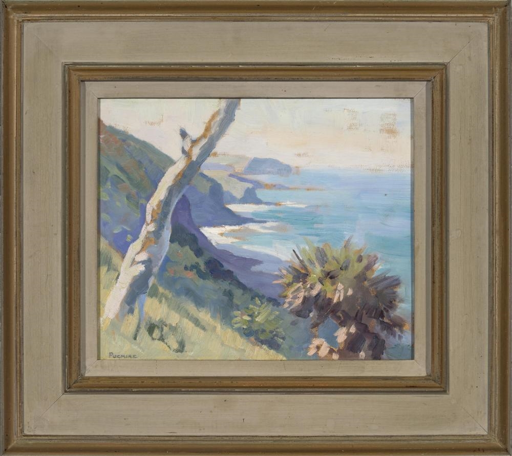 Artwork by Harry Pugmire, Bulgo, Made of oil on canvas on board