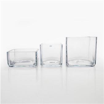 a set of three "Lumi glass" vases, made to order, manufacturer Kumela - Heidi Blomstedt