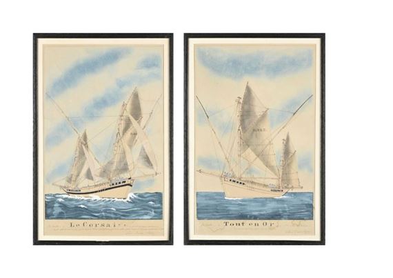 Le "Tout en or" et le "Corsair - Paul-Emile Pajot