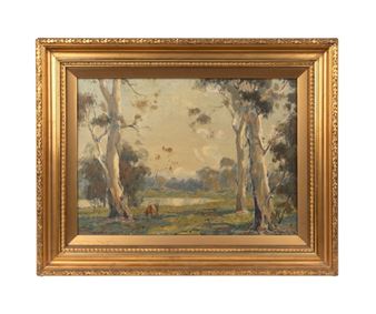 Australian landscape - Hubert Jarvis
