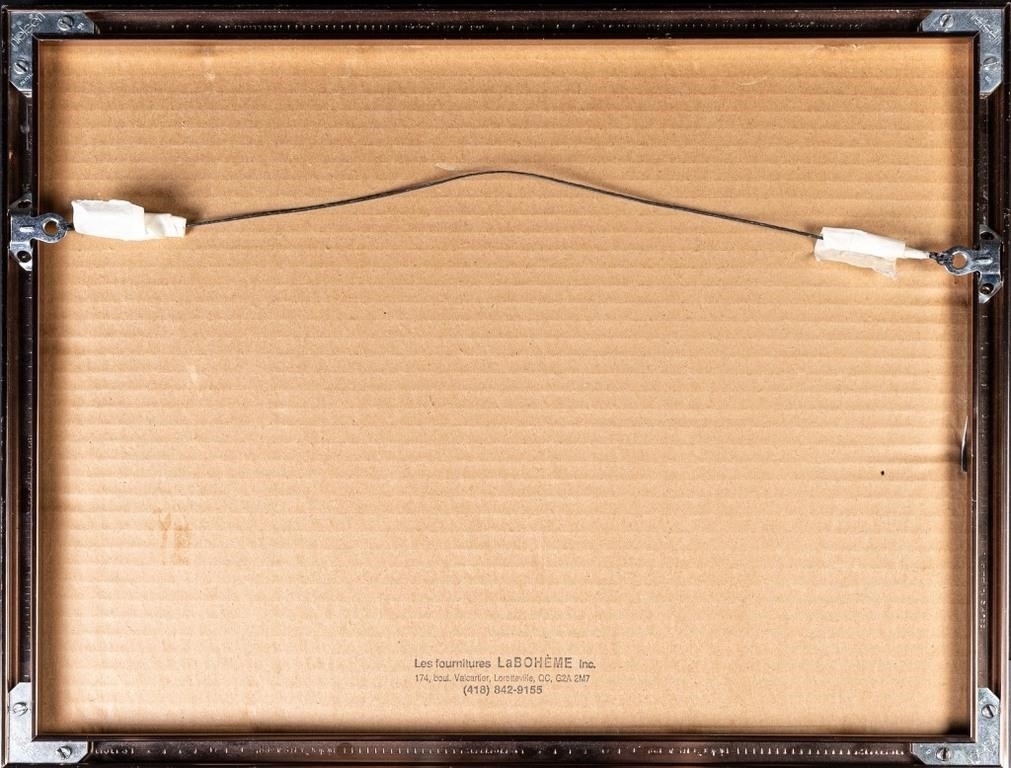 Artwork by Denise Martel, WINTER SCENE, Made of Watercolour and pencil on paper