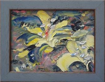 2016, oil on cardboard, 18x24 cm - Garkevichs Egils