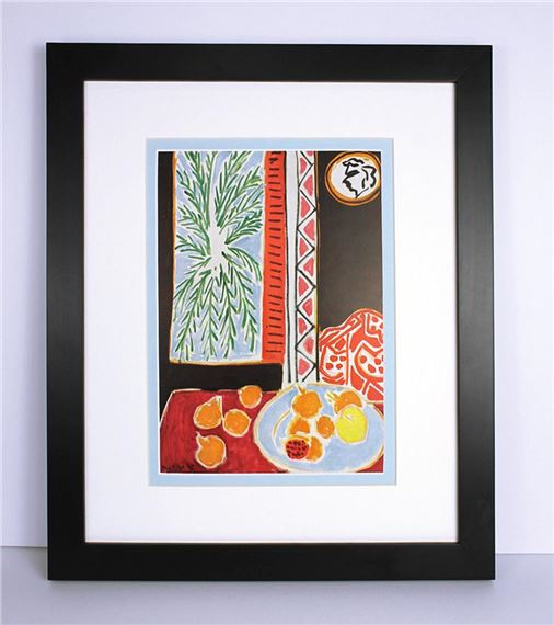 Nature Morte aux Grenades, fond noir