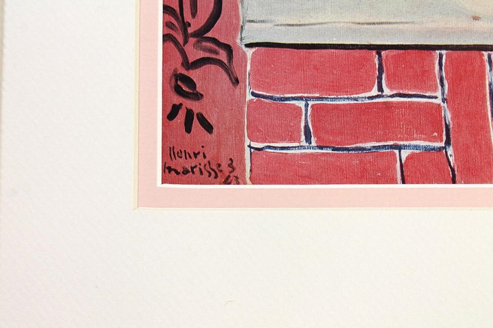 Artwork by Henri Matisse, Lemons On Pink Fleur De Lis Background (Citrons Sur Fond Rose Fleurdelise, Made of Color heliogravure