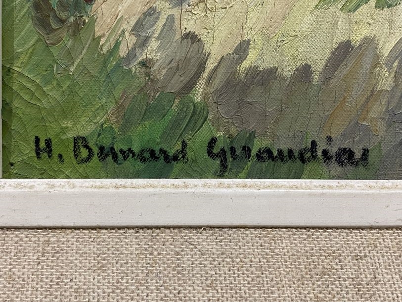 Artwork by Hélène Besnard-giraudias, CLERMOND-FERRAND, Made of Oil on canvas