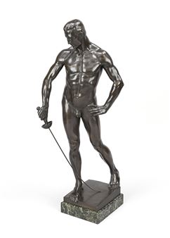 Der Fechter - Hugo Lederer