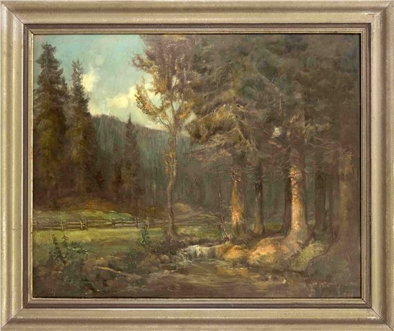 Waldstück - Monogrammist H.B.