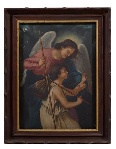 Guardian Angel by Continental School, 19th Century