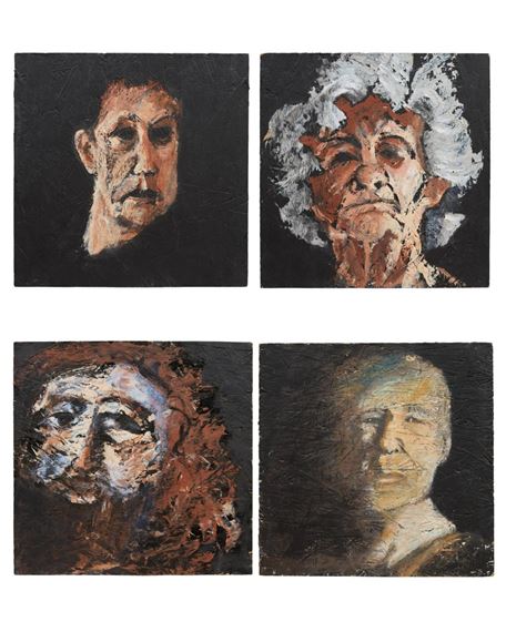 Four Portraits of Friends and Acquaintances